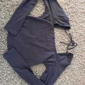 Garage Charcoal Long Sleeve Shirt